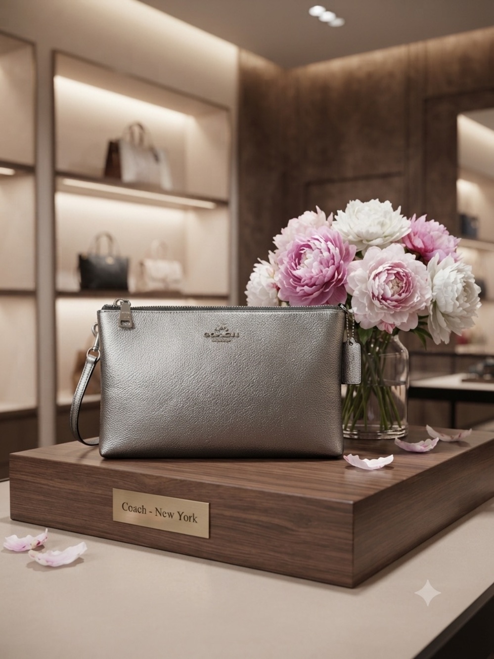 Coach Double Zip Crossbody Bag - Picture 1 of 5